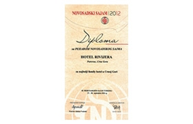 AWARD FOR THE BEST FAMILY HOTEL AND QUALITY OF THE GASTRONOMIC OFFER